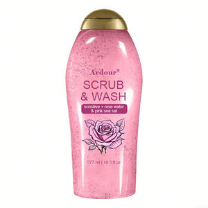 Gel de Ducha Corporal con Aroma a Lavanda, Hidratante, Iluminador, con Ingredientes Herbales, Exfoliante y Perfumado - Product Image 1