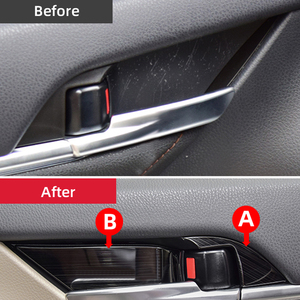 มือจับประตูรถ Toyota <span class=keywords><strong>Camry</strong></span> <span class=keywords><strong>ภายใน</strong></span>ทำจากสแตนเลสสตีลสำหรับตกแต่งรถโตโยต้า2018 <span class=keywords><strong>Camry</strong></span> - Product Image 3