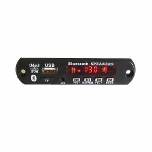 JK6838BT 제조 12V USB 클래스 D 앰프 10W + 10W 블루투스 mp3 디코더 보드 회로 모듈