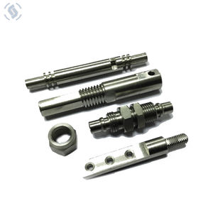 قطع معدنية مخصصة من الفولاذ المقاوم للصدأ والألومنيوم، خدمة تصنيع دقيقة وسريعة باستخدام تقنيات الخراطة والقطع والطحن <span class=keywords><strong>CNC</strong></span> - Product Image 2