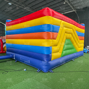 Outdoor Commercial Moonwalk Kids Party Bouncer <b>House</b> Water Slide Jumping Castle With Slides Children Blower <b>Inflatable</b> Ca - Product Image 5