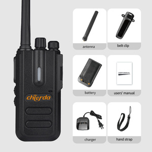 Chierda CD-106D OEM ODM 2W VHF UHF talkie-walkie <span class=keywords><strong>meilleur</strong></span> prix talkie-walkie canaux talkie-walkie usage professionnel - Product Image 5