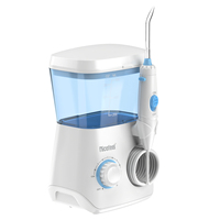 Nicefeel Hydropulseur Dentaire Sans Fil Nettoyeur de Dents pour Irrigation Buccale pour Usage Domestique et Hôtelier Alimenté par USB/Batterie