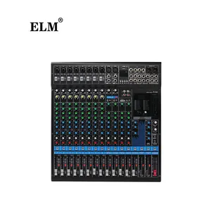 Professional 16 channel 24 dsp Portable Video Audio Equipment Electronic Stereo Mp3 Stage Dj Mixer