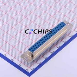 DS1033-37FUNSiSS-CT D-Sub/VGA Connector Connector Standard D-Sub Female 37P Solder Wire Type - Product Image 1