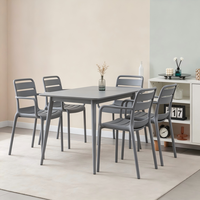 Chaise de salle à manger empilable de style nordique avec dossier en plastique épaissi, design moderne et simple, pour l'extérieur, la maison, les restaurants et la cuisine