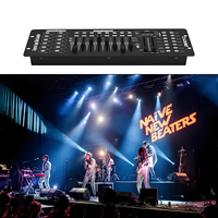 Contrôleur professionnel 192 canaux Dmx512 sans fil Dmx Led Console de gradateur de lumière de scène pour Dj Party Disco Light Shows