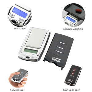 ChangXie <strong>Mini</strong> Car Keys Scale Jewelry Electronic Micro Super <strong>Mini</strong> 200g 0.01g Digital Pocket Scale - Product Image 3