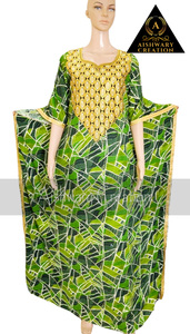 Modern Breathable Silk Abaya for Women Casual Loose Style Muslim Dress Middle Eastern Lace Robe <b>Plus</b> <b>Size</b> Eid Mubarak Cloth - Product Image 2