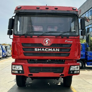 Camion benne Shacman 6x4 avec grue à flèche pliante de 16 tonnes, prix usine, à vendre - Product Image 4