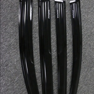 New Design Car Accessories <b>Door</b> <b>Rain</b> Sun Visor Window <b>Deflectors</b> Black <b>Door</b> Visor for Toyota Innova - Product Image 4