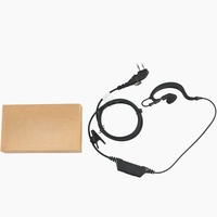 EHM18-A Earphone Headset Earpiece Asli untuk TD505 BD505 PD505 TC-500S PD506 PD508 BD500 BD610 Aksesori Radio Dua Arah