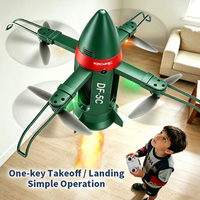 Avion jouet Starship professionnel en matériau EPP avec moteur brushless anti-interférence 2,4 GHz, mode sans tête et fonction de pulvérisation