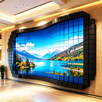 Écran LED interactif cinétique GOB intelligent à installation facile, panneau LED mécanique dynamique pour affichage mural intérieur