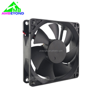 Kipas Pendingin Aksial 80mm 8020 DC 12V 24V dengan Baling-Baling Plastik Tahan Lama dan Rendah Kebisingan, Sempurna untuk Pendinginan Radiator PC