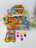Boîte mystère de squishies Gl Mystery Dumpling avec boîte de présentation, en matériau TPR, pour filles, garçons et enfants
