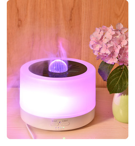 Diffuseur d'arômes ultrasonique électrique silencieux en plastique de 500 ml, prix d'usine, humidificateur d'huiles essentielles à brume réglable, LED 7 couleurs, USB - Product Image 6