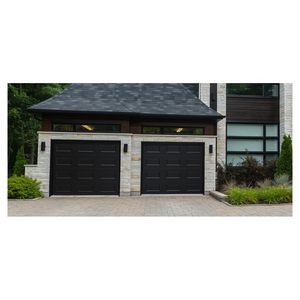 Panneaux de fenêtre en verre à rayures verticales et dégradées pour l'installation murale en briques résidentielles modernes, porte de <span class=keywords><strong>garage</strong></span> - Product Image 5