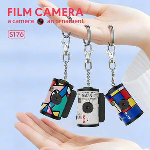Mini appareil <span class=keywords><strong>photo</strong></span> vintage pour enfants, écran IPS 1,47 pouces HD 1080P, rechargeable par Type-C, format porte-clés, vente en gros - Product Image 6