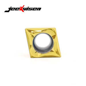 Plaquettes en carbure Jeekvisen CCGT09T302-YL revêtues PVD, outils de tournage CNC haute finition, plaquettes de coupe en alliage dur, boîte de 20g - Product Image 5