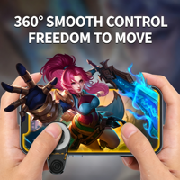 Manettes de jeu universelles X1 Degrees ABS FPS Android IOS, accessoires de jeu pour téléphones mobiles externes