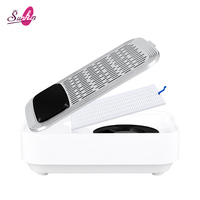 Machine à ongles multifonctionnelle 5-en-1 rechargeable avec aspirateur à ongles, lime à ongles, filtre et lampe UV