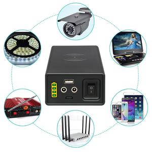 DC 12V Und 5V USB 2 Port Ausgänge Wiederaufladbare Lithium-Ionen Akku 12V Tragbare Batterie Mit drahtlose Ladegerät - Product Image 5