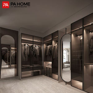 PA nouvelles idées de conception personnalisé luxe modulaire petite armoire chambre garde-robe grand stockage promenade dans le placard pour le maître - Product Image 2