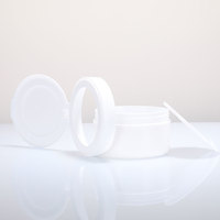 Pot de crème Boîte de cosmétiques Boîte d'emballage Masque Bocaux Pommade Sous Bouteille PP Plastique Emballage de soins de la peau personnalisé Sérigraphie