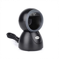 Lecteur de codes-barres 2D filaire de haute qualité pour scanner continu sur ordinateur de bureau, idéal pour les systèmes de point de vente des supermarchés