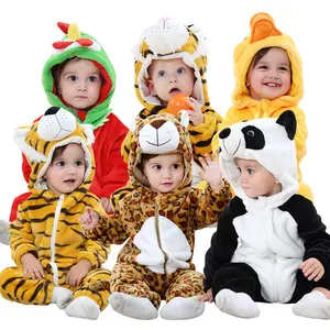 Venta al por mayor mamelucos de bebé animales traje-Disfraces de animales para bebés y niños, peleles de nuevo diseño, venta al por mayor