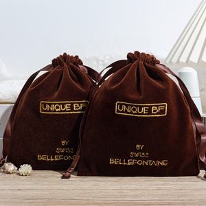 ถุงผ้ากำมะหยี่แบบใช้ซ้ำได้ถุงใส่ถุงเก็บฝุ่นขนาดเล็กถุงใส่ถุงเท้าพร้อมโลโก้ออกแบบเองสำหรับเครื่องประดับหรือเทียน - Product Image 1