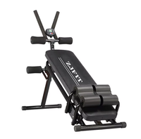 ZJFIT Banc de Musculation Pliable en Acier Multifonctionnel pour Entraînement de Force, Réglable, Écologique, pour Usage Domestique