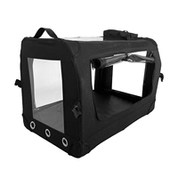 Cage d'atomisation portable pour animaux de compagnie, chambre d'oxygénothérapie par inhalation pour chiots/chats
