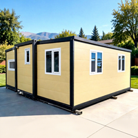 Maison préfabriquée extensible en conteneur de 20 pieds ou 40 pieds, conforme aux normes australiennes AS NZS 5000.2, avec câbles, 3, 4 ou 5 chambres, petite, isolée, étanche et habitable.