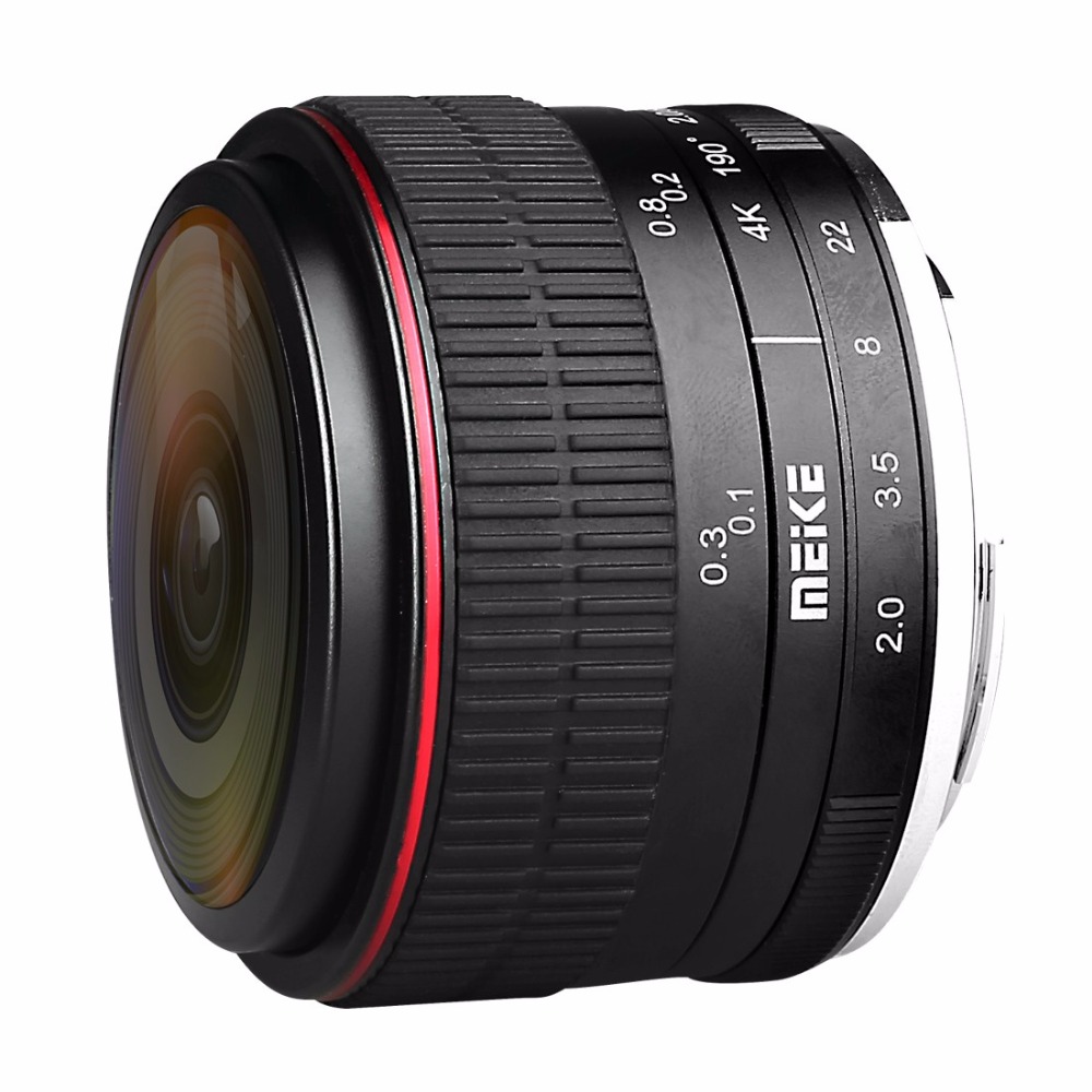 Meike 6.5mm F2.0 Fish-Eye Lens for Sony/canon/fuji/nikon
