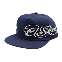 Groothandel Custom Borduurwerk Logo Hoge Kwaliteit 5 Panel Snap Rug Trucker Cap Hoed