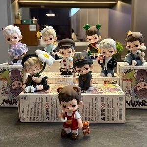 Rayan Three Generations Trendy PVC Toy Doll Hand-Made All Things Growth Blind Box Color-Boxed Birthday Gift Desktop Unisex Ages - Product Image 1