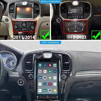 Écran radio Android pour Chrysler 300C 300S 2013 - 2019, IPS automobile avec Bluetooth GPS
