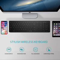 Oem Slim Best Multi Device 108 touches clavier standard magique Bluetooth clavier d'ordinateur pour imac mac windows apple