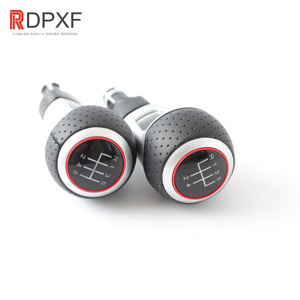 Pour Audi TT TTS A3 <span class=keywords><strong>S3</strong></span> A4 A6 Golf Passat, pommeau de levier de vitesse manuel, panneau de levier de vitesse, levier de vitesse manuel. - Product Image 1