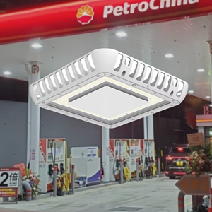 100W 150W LED Canopy Light High Lumen Output IP65 Impermeable Garantía <span class=keywords><strong>de</strong></span> 5 años 2700-6500K Temperatura <span class=keywords><strong>de</strong></span> color Gasolineras Estacionamiento Garajes - Product Image 1