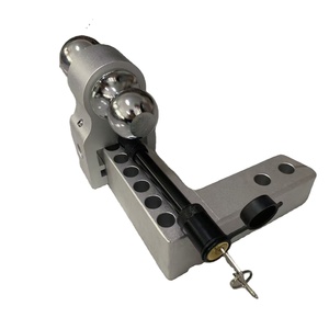 Enganche <span class=keywords><strong>de</strong></span> <span class=keywords><strong>Remolque</strong></span> Universal Ajustable para Camioneta, Cromado Sólido, Soporte Doble <span class=keywords><strong>de</strong></span> Aluminio para <span class=keywords><strong>Bola</strong></span> <span class=keywords><strong>de</strong></span> <span class=keywords><strong>Remolque</strong></span> - Product Image 1