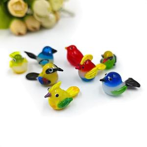 Aanpasbare lampwork Murano glazen vogels figuurtjes - handgemaakt cadeau voor huisdecoratie - Product Image 2