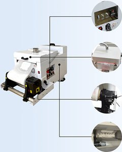 Nouvelle imprimante DTF Steel Drf <span class=keywords><strong>Audrey</strong></span> Cowint Sublimation 24 pouces verte, film mat DTG, encre pigmentée, garantie 1 an - Product Image 2