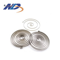 Ressort à force constante contractible plat en spirale en acier inoxydable 301 précontraint