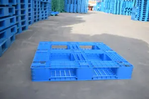 Wholesale Heavy Duty Best Price Industrial Warehouse Storage Blue Rack HDPE Pallet Dimensions Eco-friendly Euro Pallet