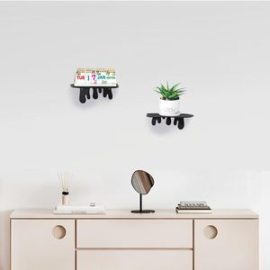 Étagères murales en acrylique de 7 pouces-Lot de 2, idéales pour la décoration de la chambre, l'affichage d'albums et l'organisation de petits objets - Product Image 3