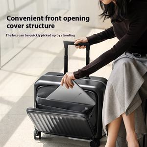 Xiao Mi Mijia <span class=keywords><strong>Maleta</strong></span> <span class=keywords><strong>de</strong></span> viaje <span class=keywords><strong>de</strong></span> Apertura frontal Equipaje multifuncional <span class=keywords><strong>de</strong></span> gran capacidad <span class=keywords><strong>de</strong></span> 18 pulgadas - Product Image 4