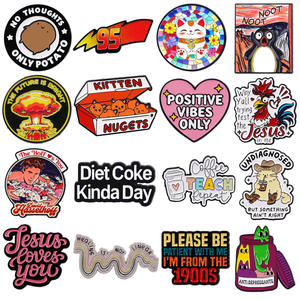 <strong>Diet</strong> <strong>Coke</strong> Kinda Day Quotes Enamel Pins Men Women's Brooch Lapel Pins for Backpack Briefcase Badges Jewelry Accessories - Product Image 1